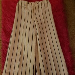 Ralph Lauren Stripped Wide Leg Pants